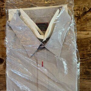 UNTUCKit Button Down Shirt XX-Large Light Gray Stone New In Bag